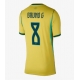 Brazil Bruno Guimaraes #8 Replike Domaci Dres za Ženska SP 2026 Kratak Rukav